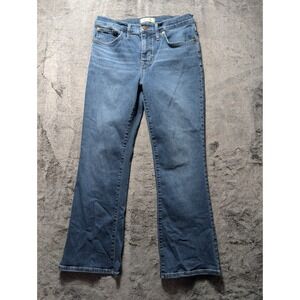 Madewell Mid Rise Kick Out Jeans Women's Size 29 Medium Wash
